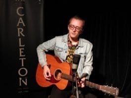 Live at The Carleton with Matt Steele. Photo by David Hannigan.