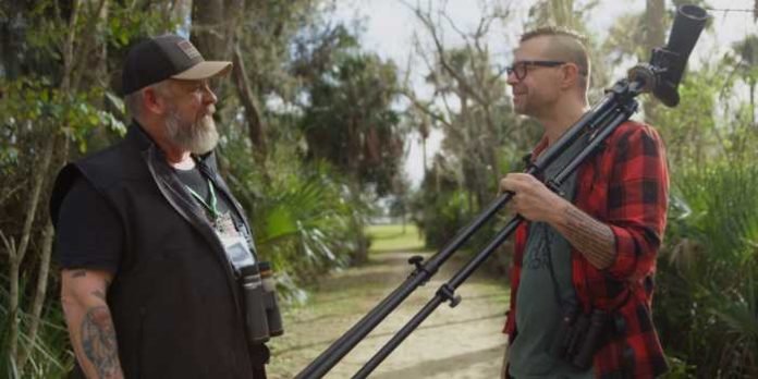 Through his adventures, Paul Riss (right with fellow birder Tom Ferguson) comes to a deeper realization that in the world of birding and birders, he has found his tribe.