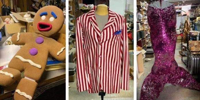 A Gingey puppet from Shrek the Musical, Bert's costume from Mary Poppins and a mermaid costume from Peter Pan are just a few of the hundreds of items up for bids in Neptune Theatre's auction fundraiser.