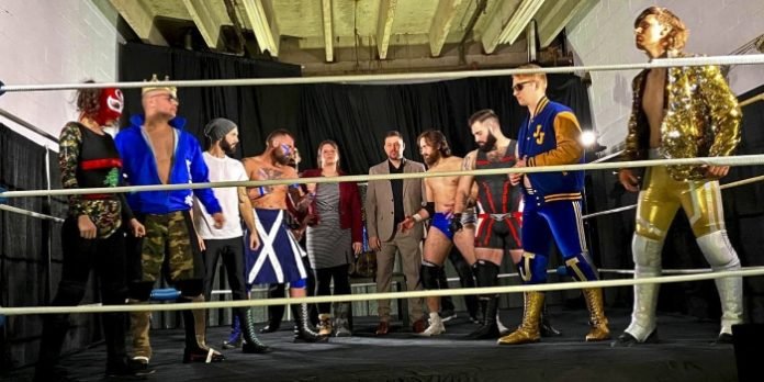 The cast of Real Wrestling features pro wrestlers from across the Maritimes.