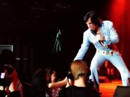 "Elvis had more talent in his little baby finger than Thane Dunn will ever have, but I like to showcase some of the things that made him what he was." - tribute artist Thane Dunn on portraying The King of Rock and Roll on stage.