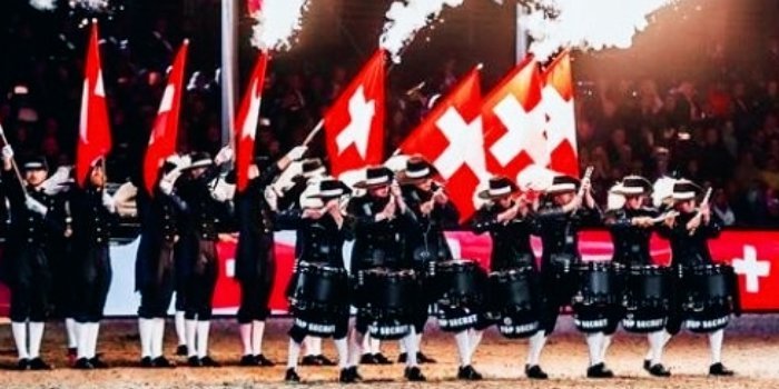 Last in Halifax in 2014, the Top Secret Drum Corps from Switzerland returns to the Tattoo in 2023.