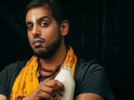 Jivesh Parasram returns to Dartmouth with is one-man identity play, Take d Milk, Nah?