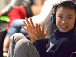 Accessibility features of the June 8 concert include fidget toys, noise-cancelling earmuffs, flexible seating and a quiet room for breaks, stretch breaks and movement activities, a visual schedule, and short musical selections with varied musical moods.