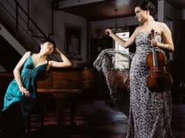 Pianist Janelle Fung (left) and violist Marina Thibeault (right) join forces to kick off International Women's Week in a concert showcasing works by female composers.