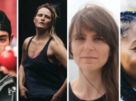 Dance Currents features works by four Atlantic Canada choreographers (LtoR): Jayden Gigliotti, Sarah Joy Stoker, Jessica Lowe & Reequal Smith.